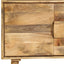 skænk 90x30x69 cm massivt mangotræ