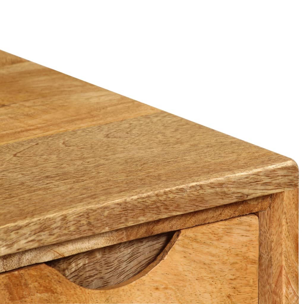 skrivebord massivt mangotræ 115 x 47 x 76 cm