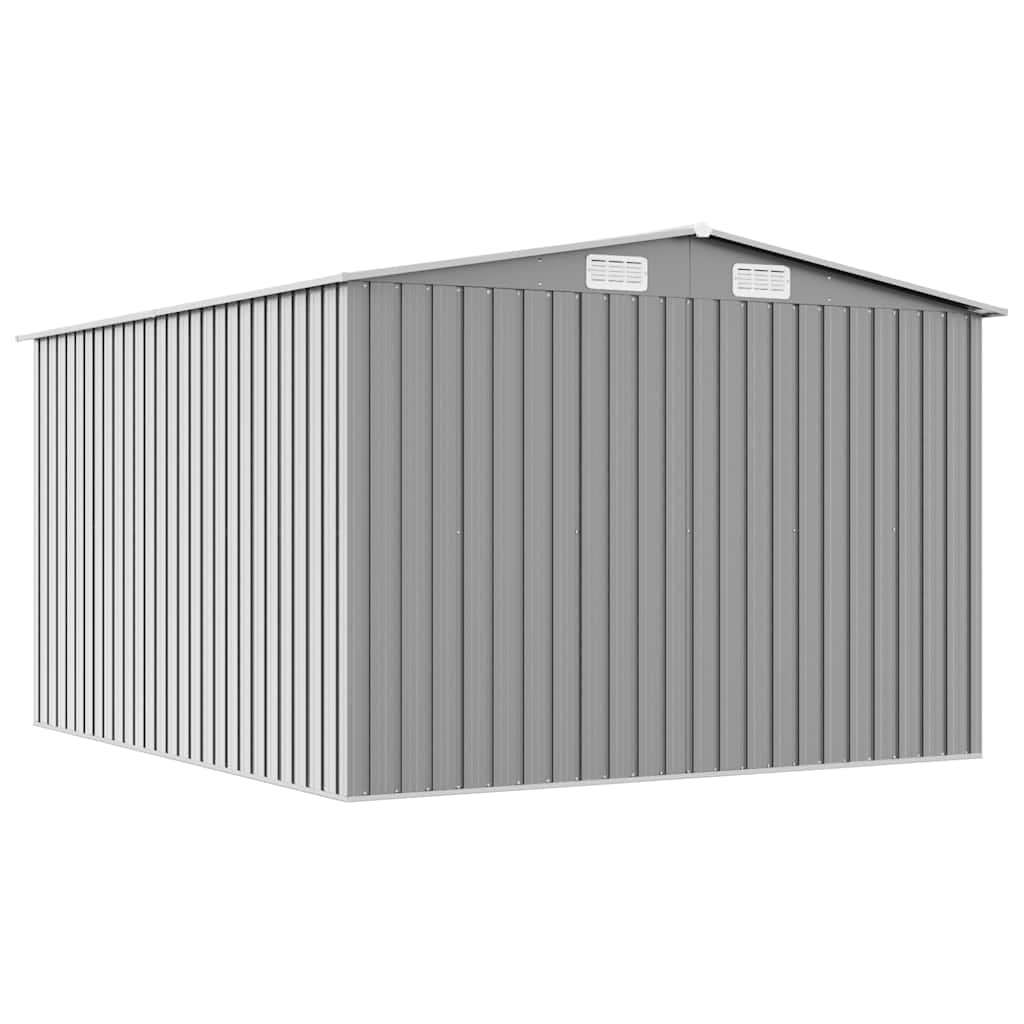 haveskur 257x298x178 cm metal grå