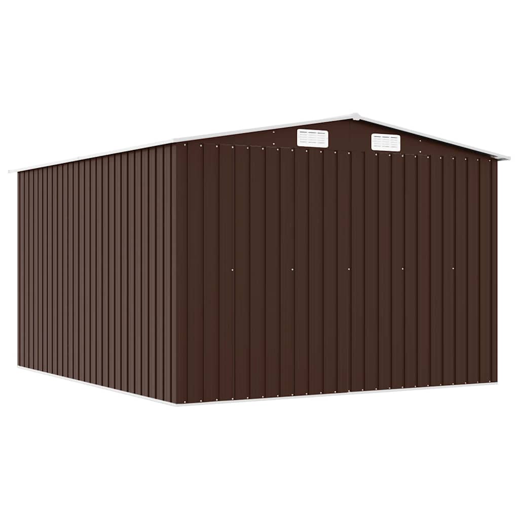 haveskur 257x298x178 cm metal brun