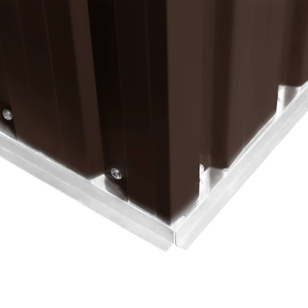 haveskur 257x298x178 cm metal brun