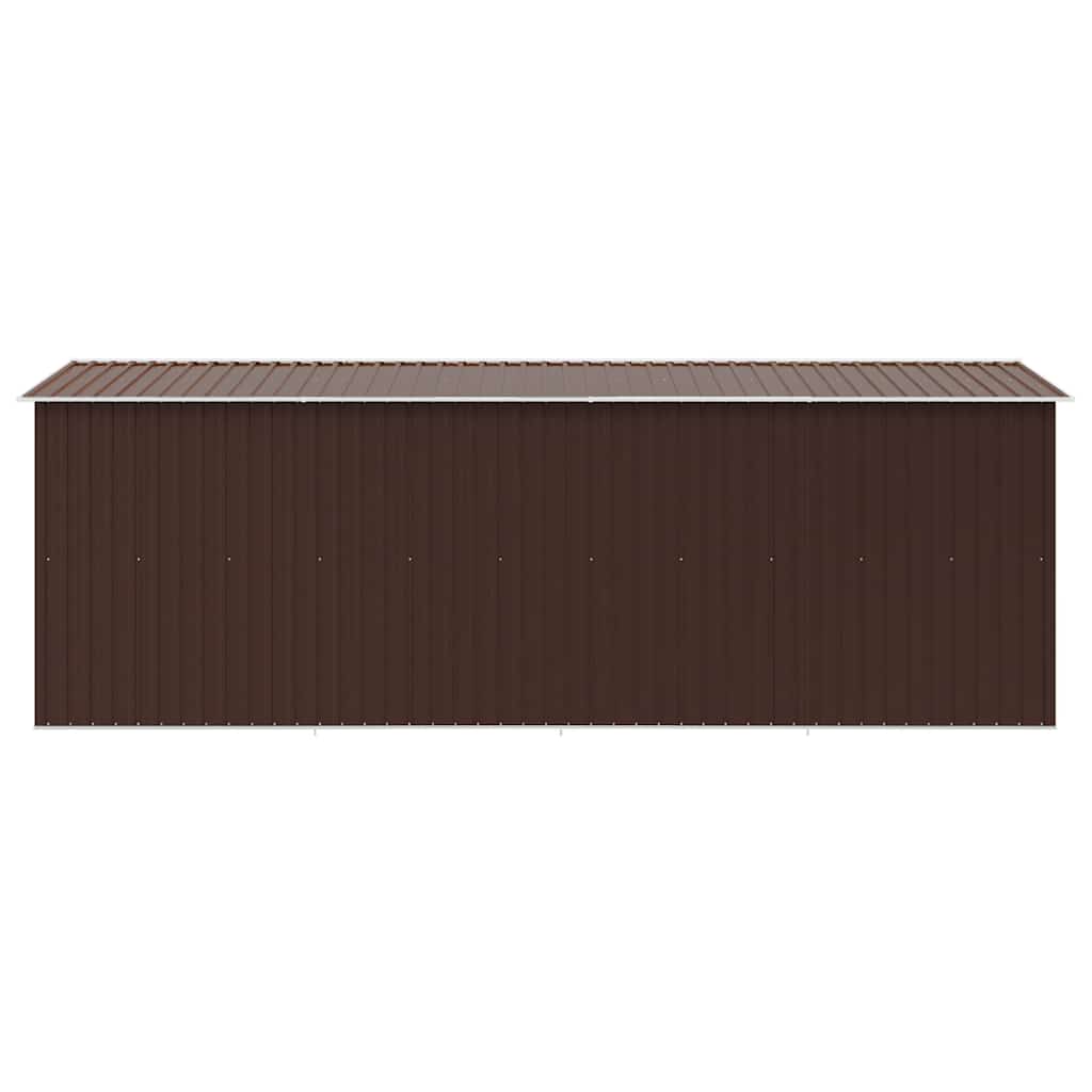 haveskur 257x489x181 cm metal brun