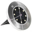 soldrevne LED-nedgravningsspots 8 stk. varmt hvidt lys