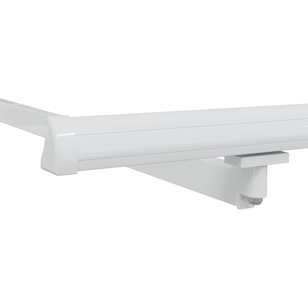 Markiseramme Hvid 400 × 300 cm Aluminium