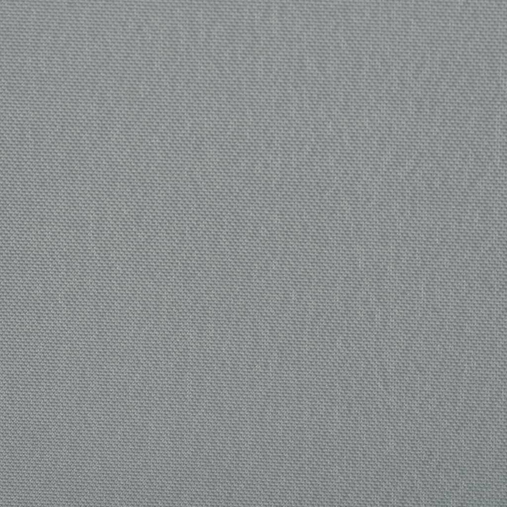 sammenklappelig sidemarkise til terrasse grå 300 x 150 cm