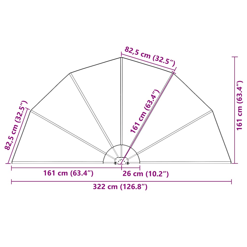 sammenklappelig sidemarkise til terrasse grå 200 cm