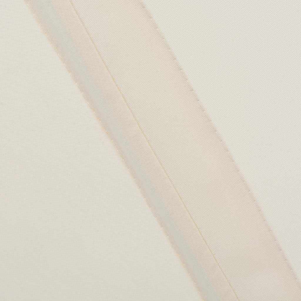 sammenklappelig sidemarkise til terrasse cremefarvet 160 cm