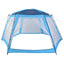pooltelt 590x520x250 cm stof blå