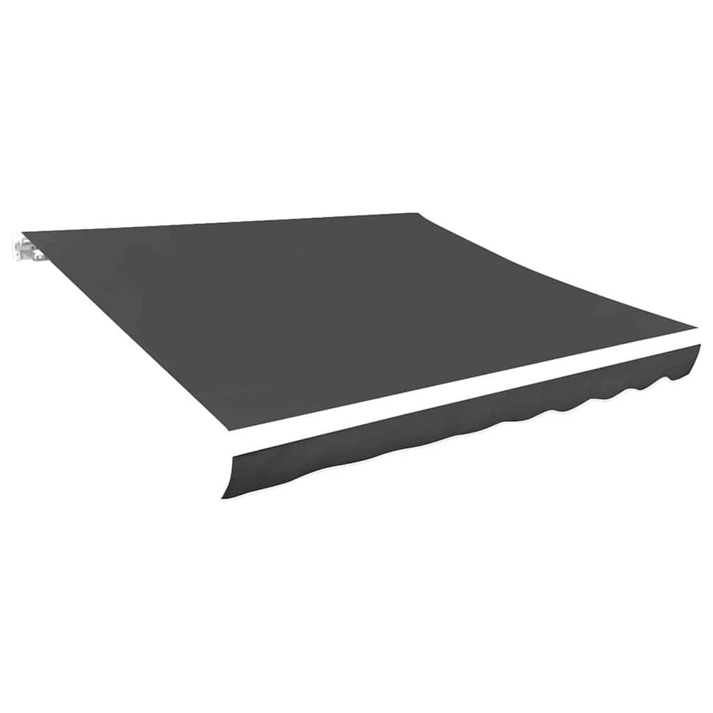 udskiftningsdug til markise 300x250 cm polyester grå