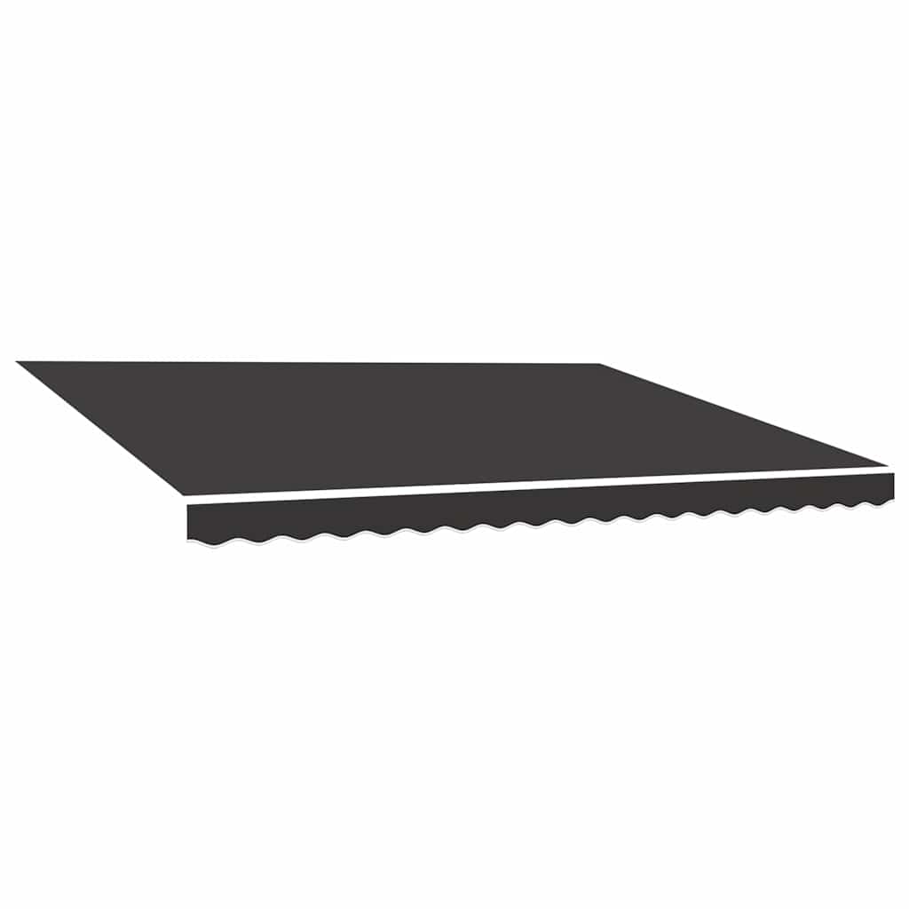 udskiftningsdug til markise 400x300 cm polyester grå
