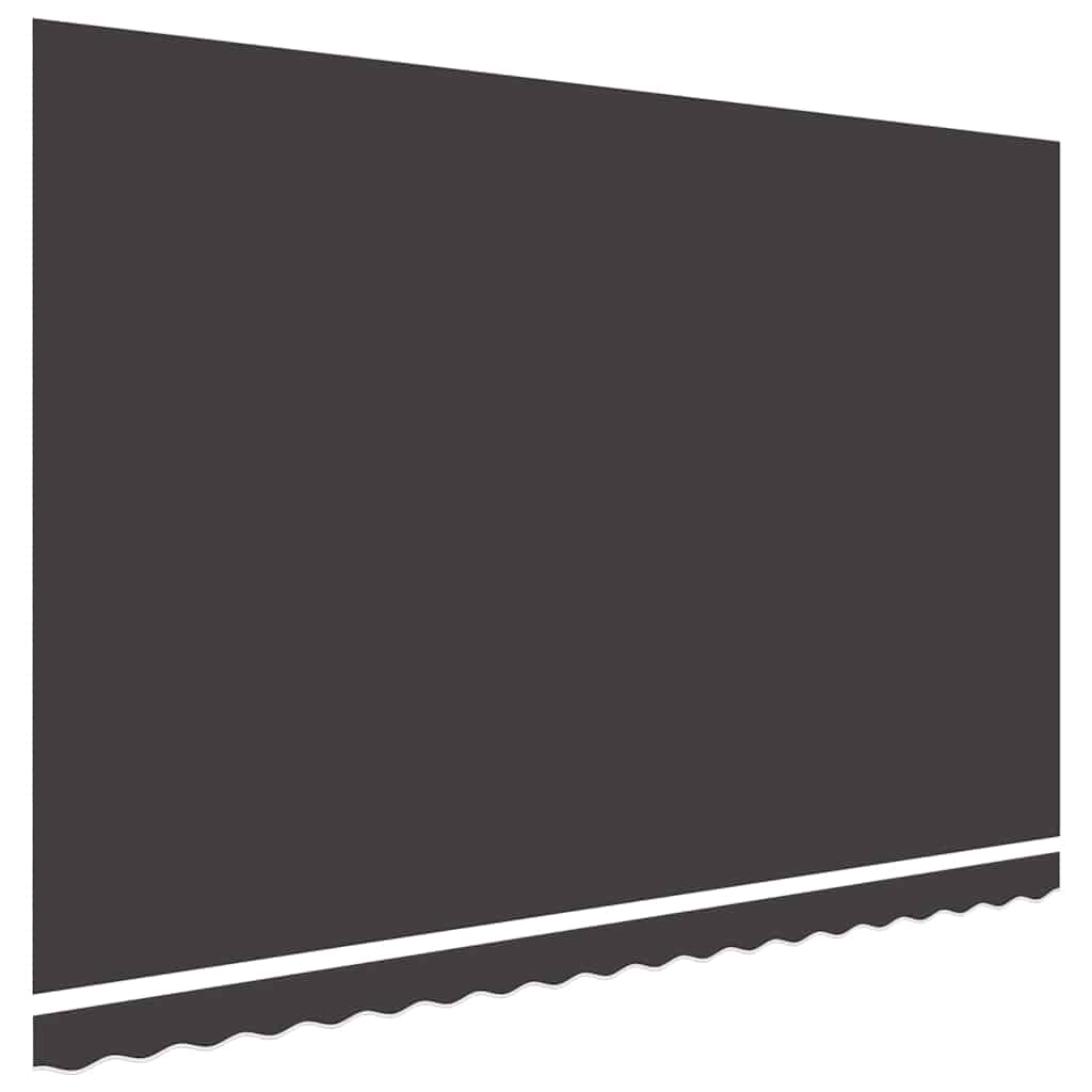 udskiftningsdug til markise 400x300 cm polyester grå
