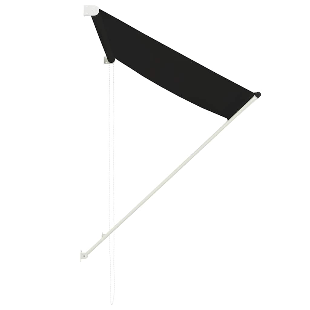 foldemarkise 150x150 cm antracitgrå