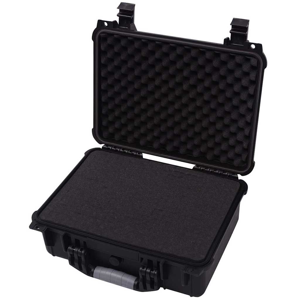 beskyttende kuffert sort 40,6 x 33 x 17,4 cm