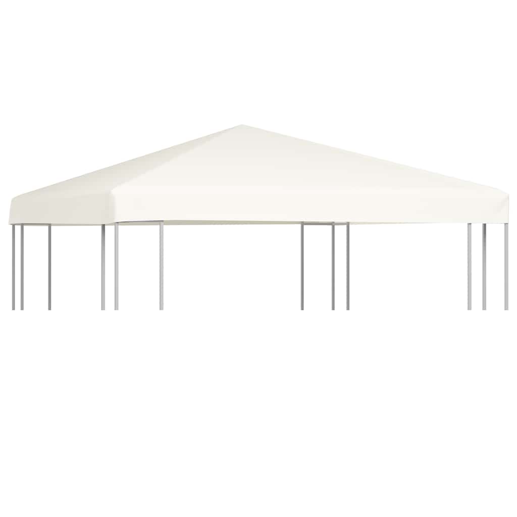 pavillontopdække 310 g/m² 3 x 3 m cremehvid