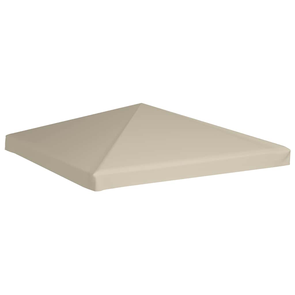 pavillontopdække 310 g/m² 3x3 m beige