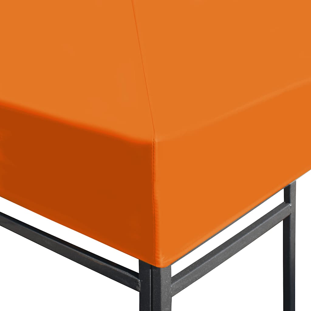 pavillontopdække 310 g/m² 3 x 3 m orange