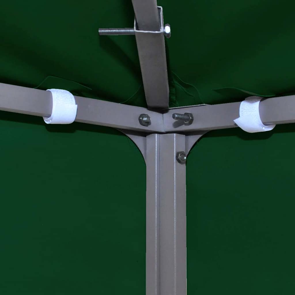 pavillontopdække 310 g/m² 4 x 3 m grøn