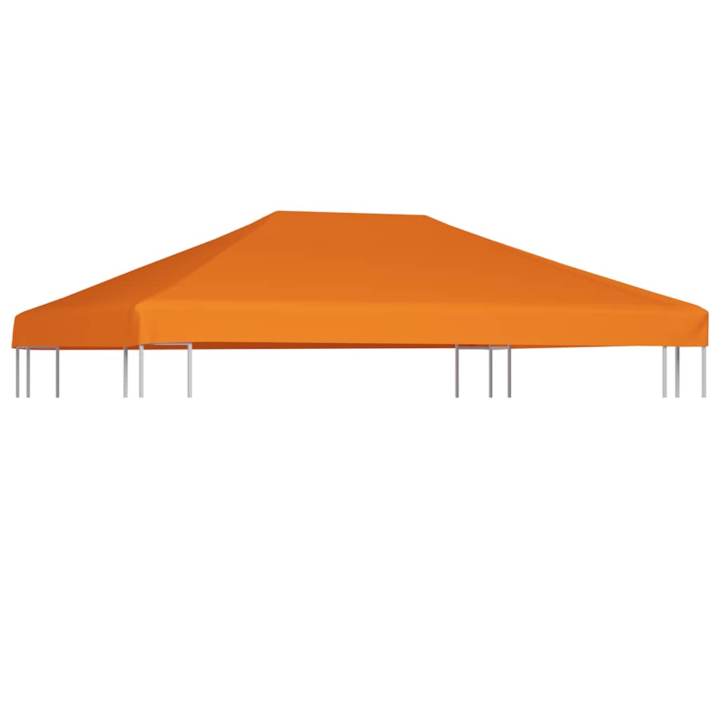 pavillontopdække 310 g/m² 4 x 3 m orange