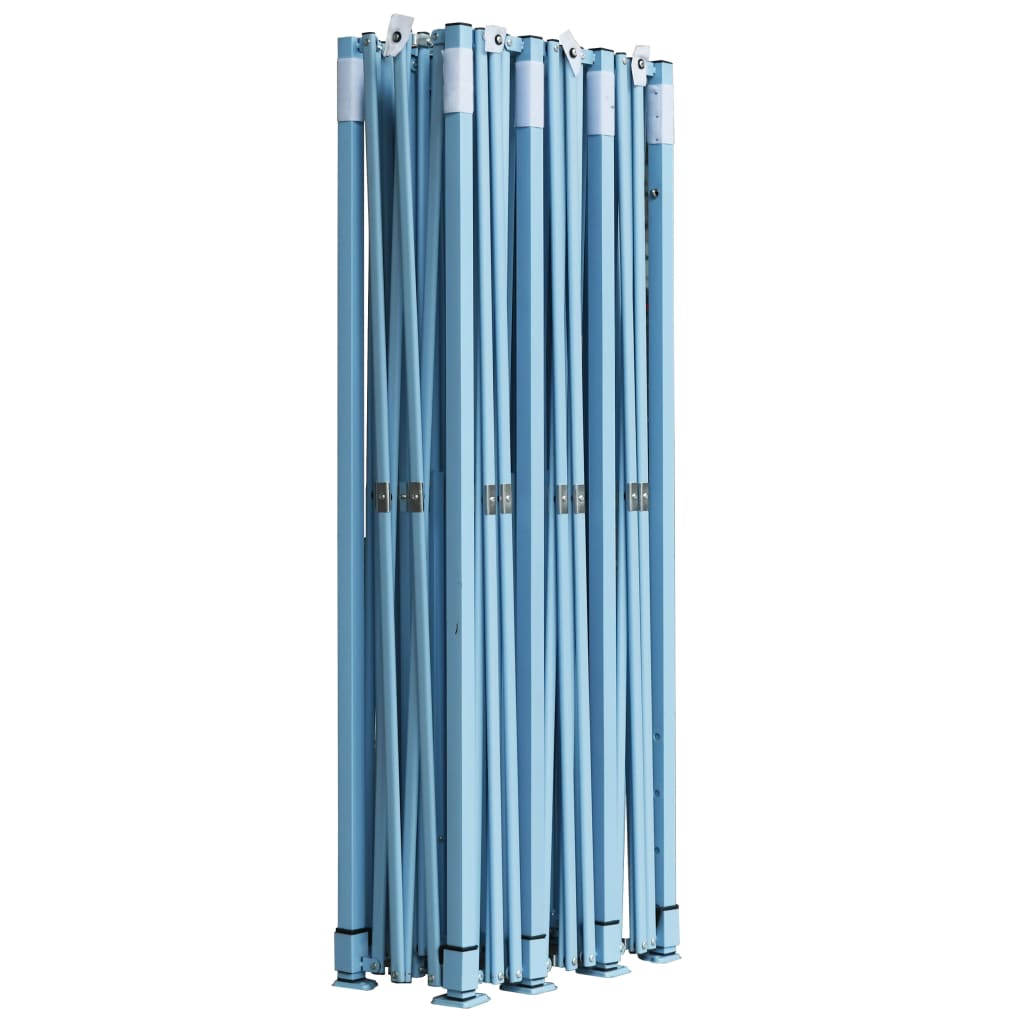 foldbart pop op-festtelt 3x9 m cremefarvet