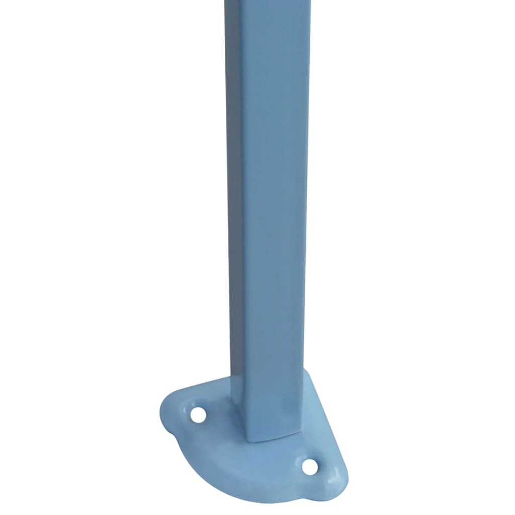 foldbart pop op-festtelt 3x9 m cremefarvet
