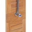 havebruser 70x75x204 cm massivt teak