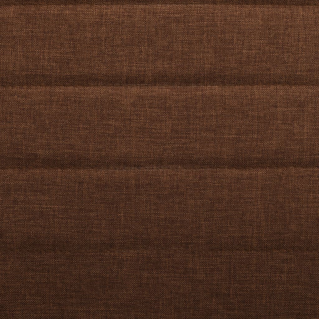 spisebordsstole 6 stk. stof brun