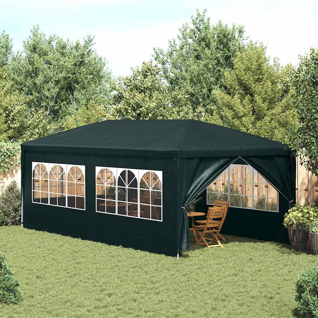 festtelt 3 x 6 m grøn