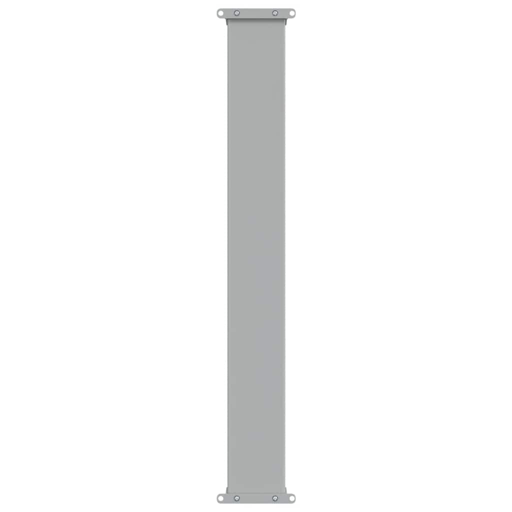 sammenrullelig sidemarkise til terrassen 100x300 cm grå