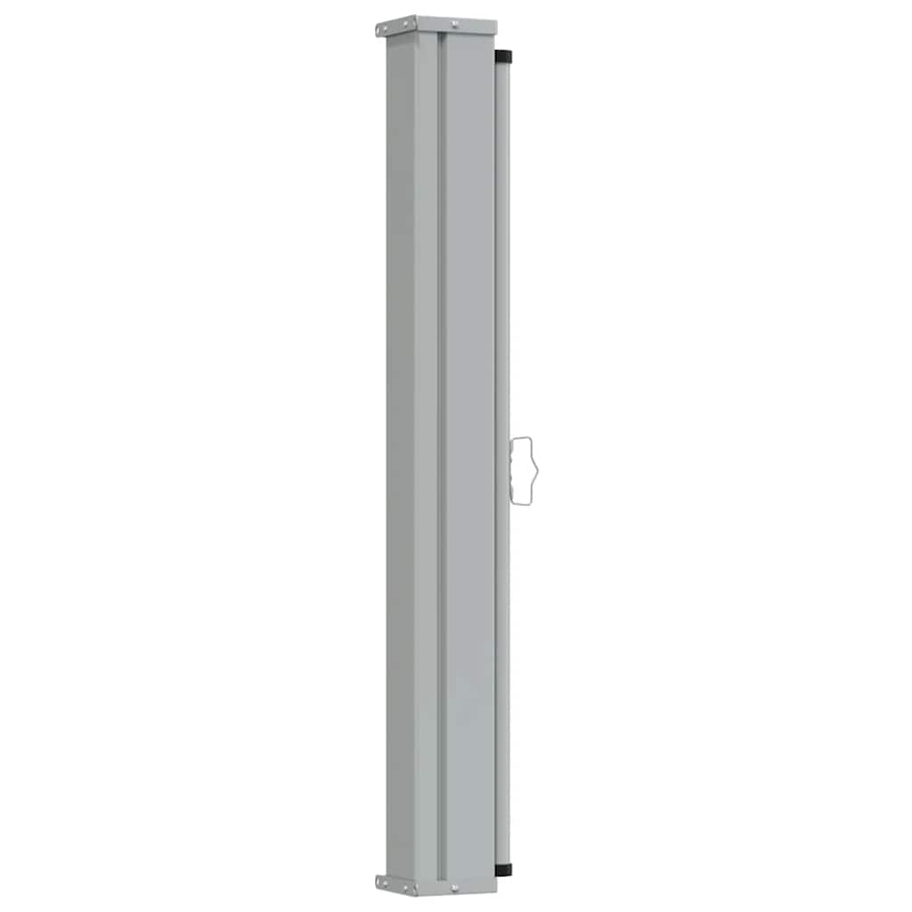 sammenrullelig sidemarkise til terrassen 120 x 300 cm sort
