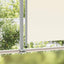 sammenrullelig sidemarkise til terrassen 140 x 300 cm creme