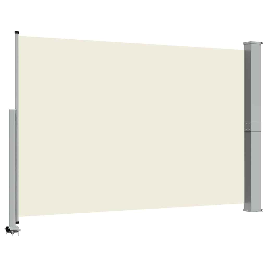 sammenrullelig sidemarkise til terrassen 160 x 300 cm creme