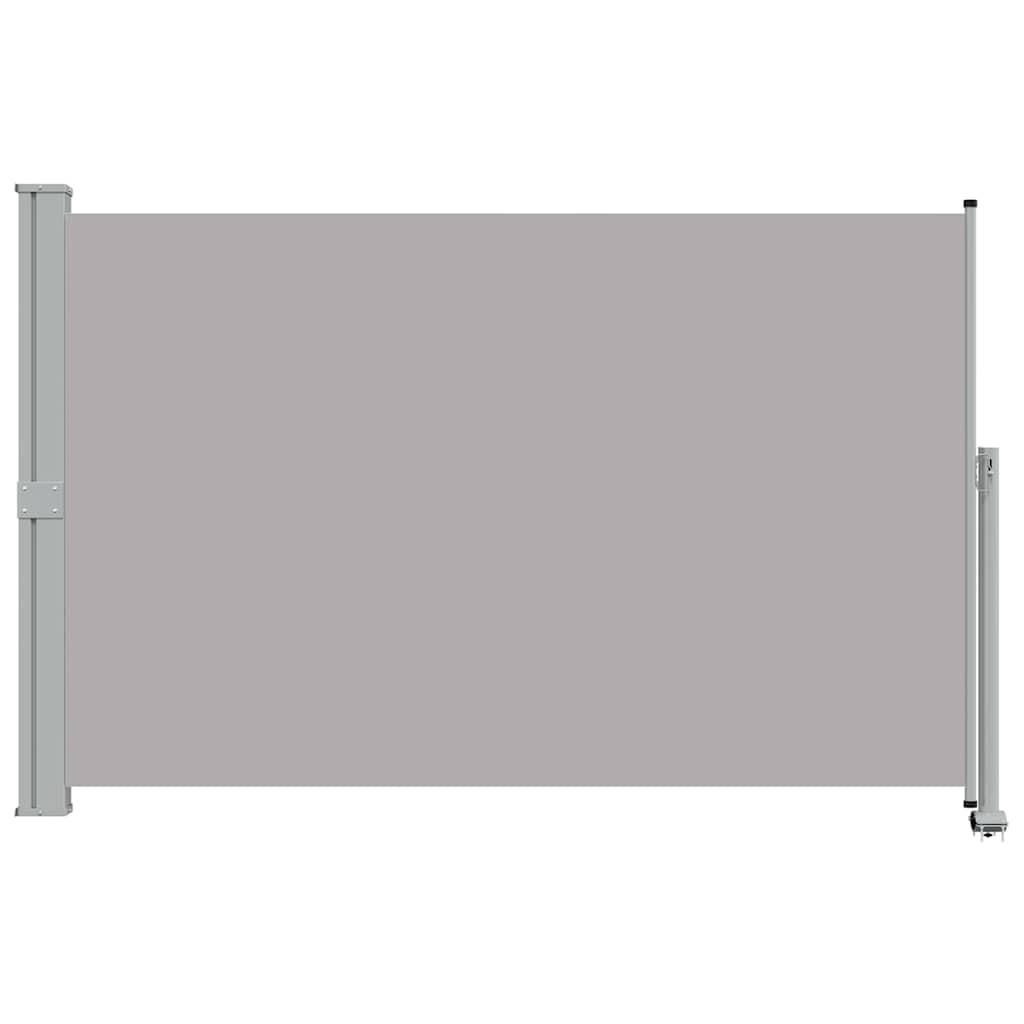 sammenrullelig sidemarkise til terrassen 160x300 cm grå