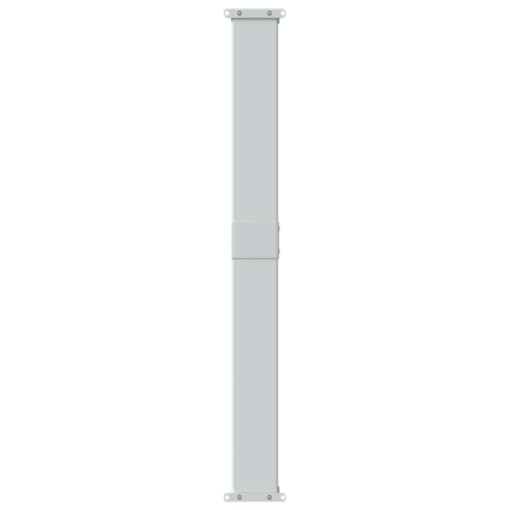sammenrullelig sidemarkise 140x314 cm sort