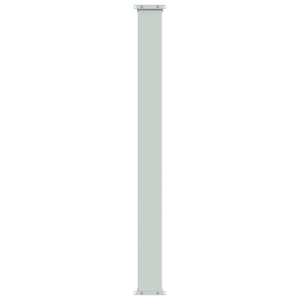 sammenrullelig sidemarkise 117x314 cm brun
