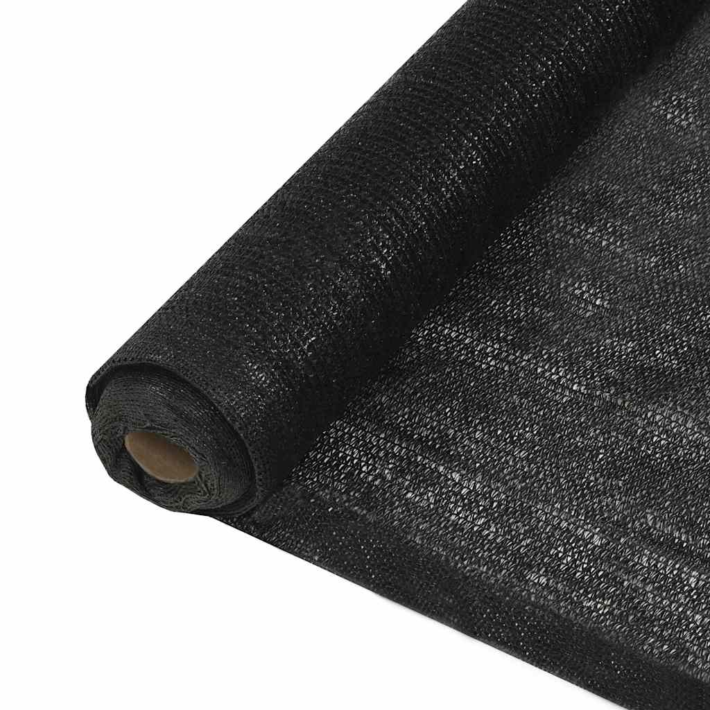 trådnetsskærm HDPE 1,5 x 10 m sort
