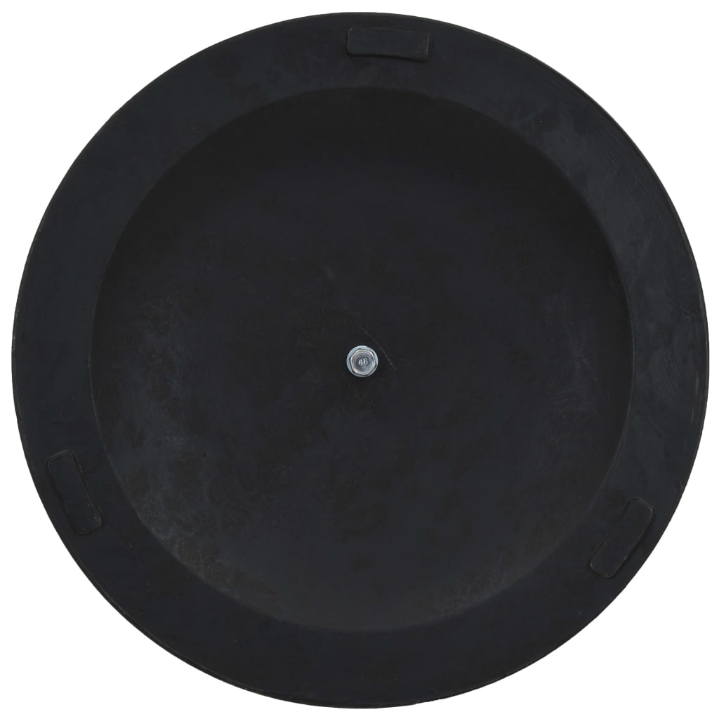 parasolfod rund polyresin 11 kg bronzefarvet