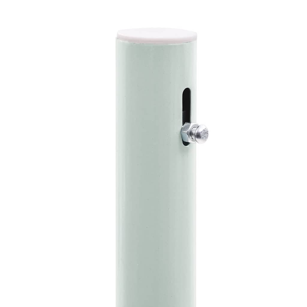 sammenrullelig sidemarkise 160 x 514 cm sort