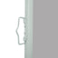 sammenrullelig sidemarkise 160 x 514 cm grå