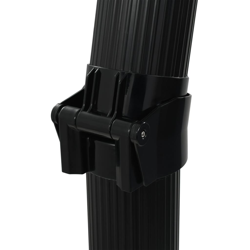 solopvarmet bruser foldbar 214 cm 23 l sort