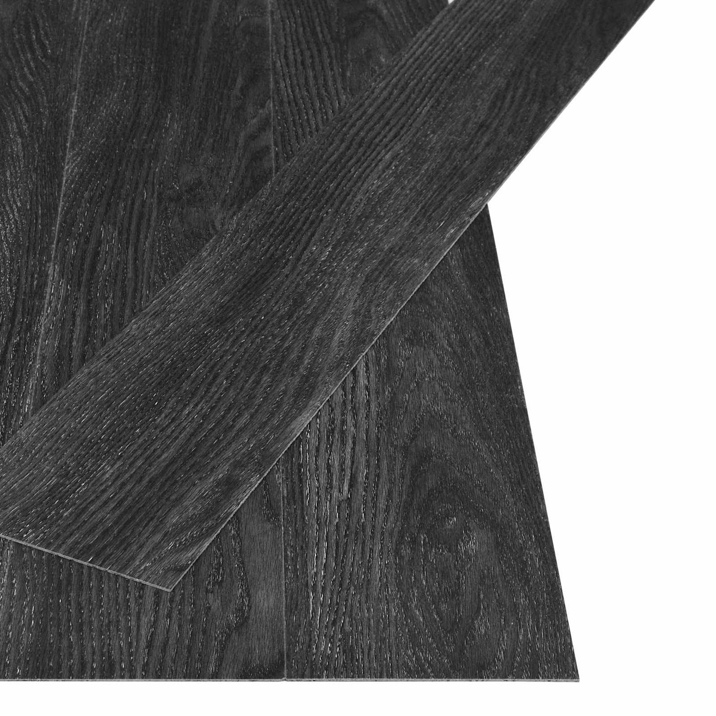 Selvklæbende Gulvplank Antracit 4,46 m² 32 stk. PVC