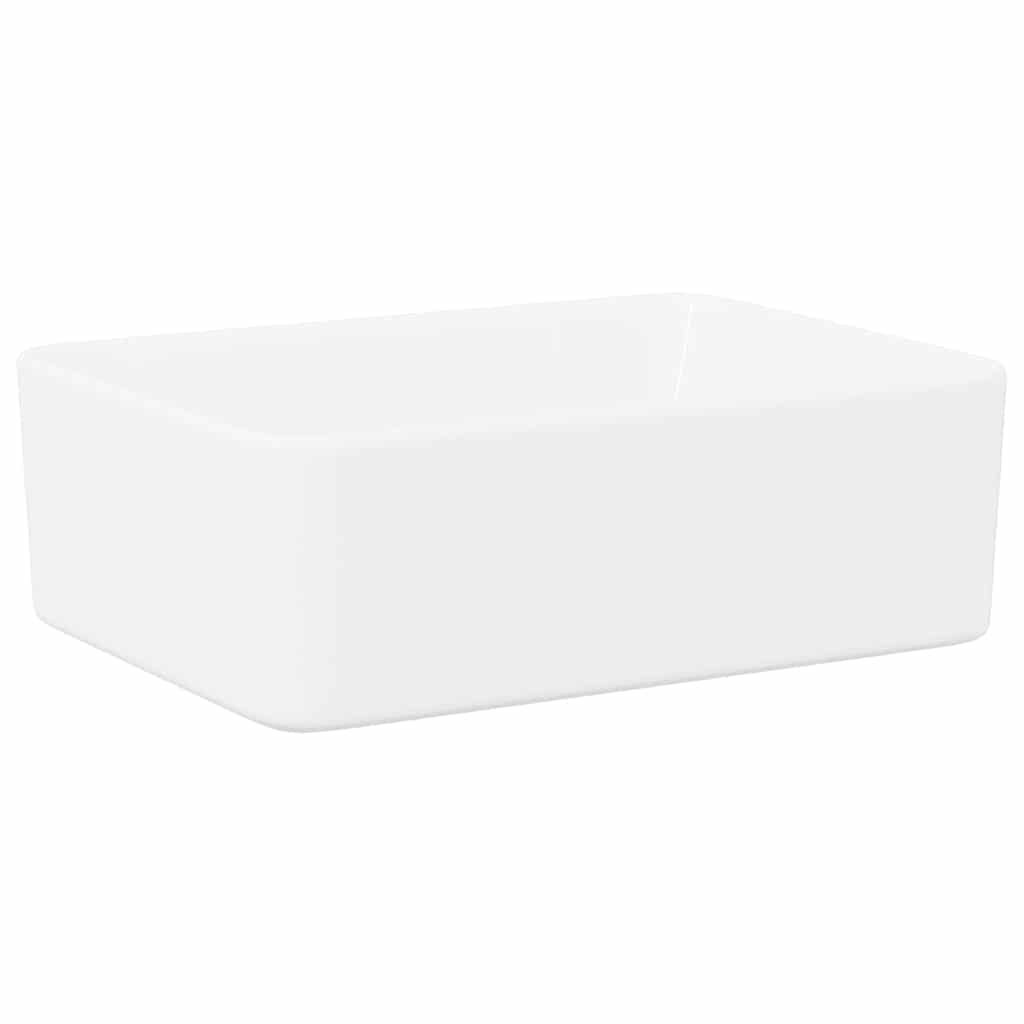 håndvask 40 x 30 x 13 cm keramik hvid