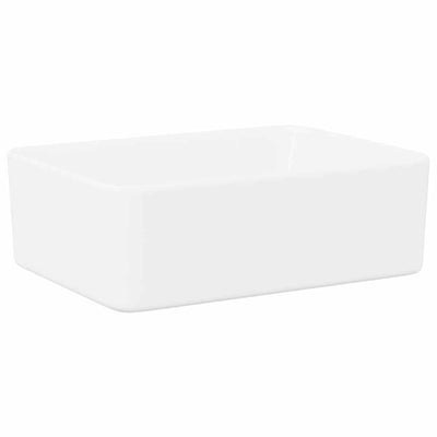 håndvask 40 x 30 x 13 cm keramik hvid
