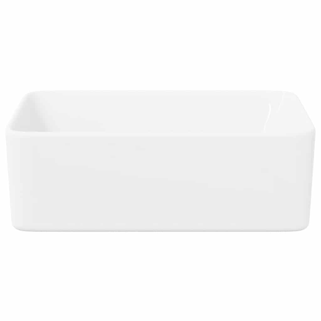 håndvask 40 x 30 x 13 cm keramik hvid