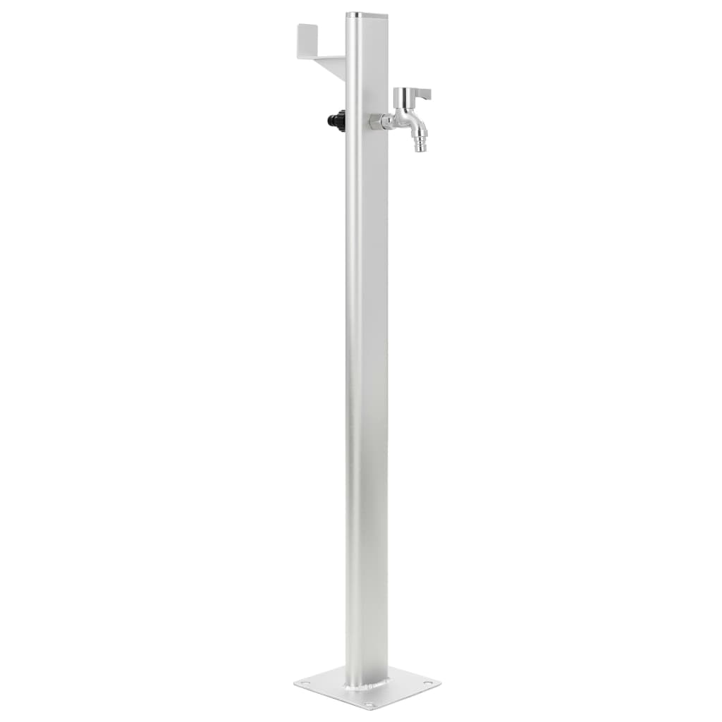 vandsøjle til haven aluminium 95 cm