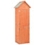 opbevaringsskur til haven 71x60x213 cm træ