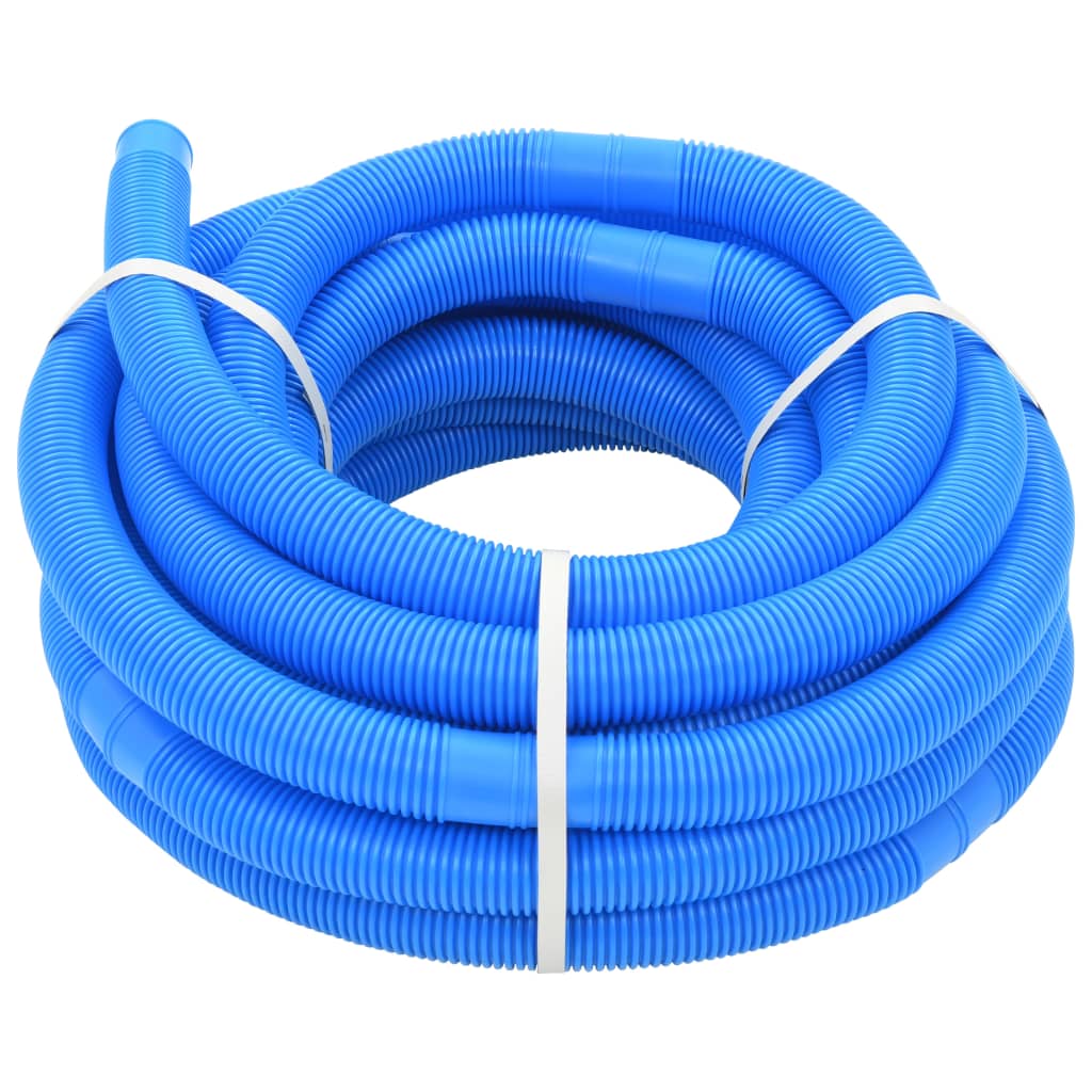 poolslange 32 mm 15,4 m blå
