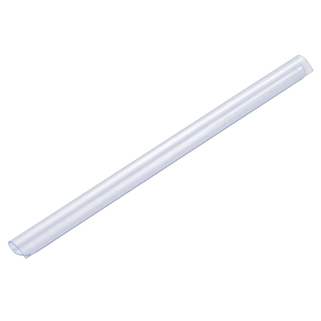 fastgørelsesstrips til hegn 100 stk. PVC transparent