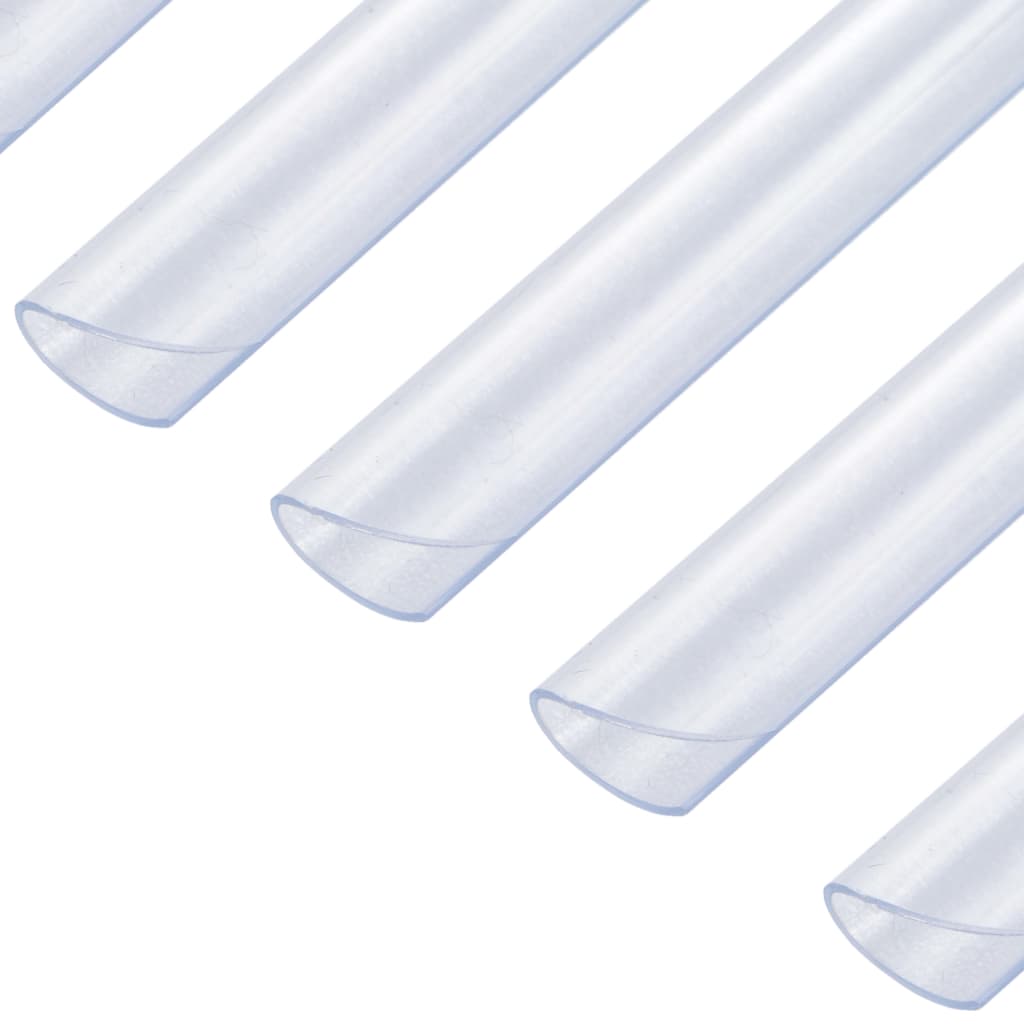 fastgørelsesstrips til hegn 100 stk. PVC transparent