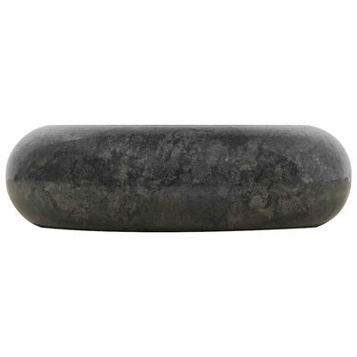 håndvask 40x12 cm marmor sort