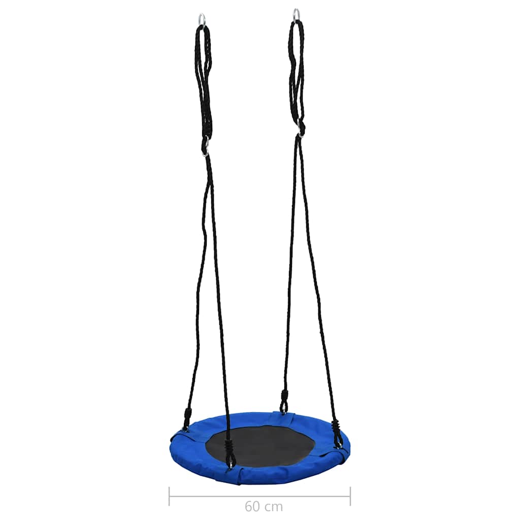 gynge 60 cm 100 kg blå